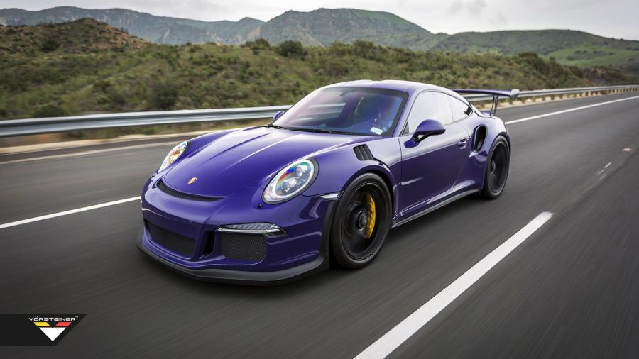 Porsche 911 GT3 RS Purple Beast by Vorsteiner '2016